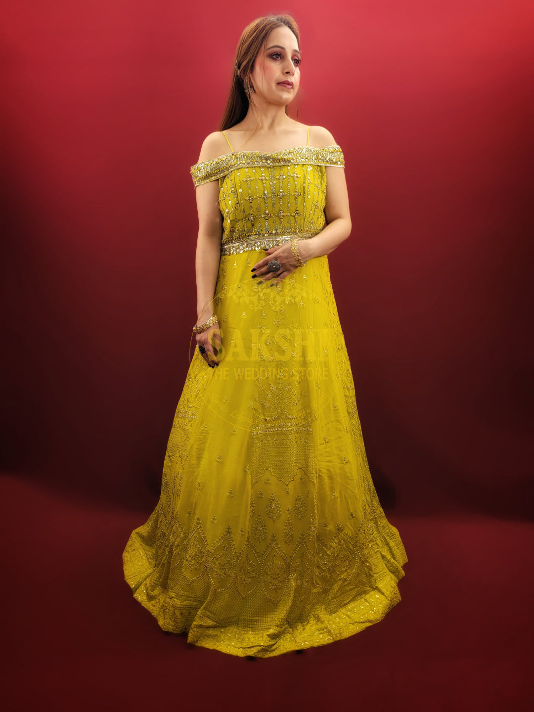 Indo-Western Anarkali Suit