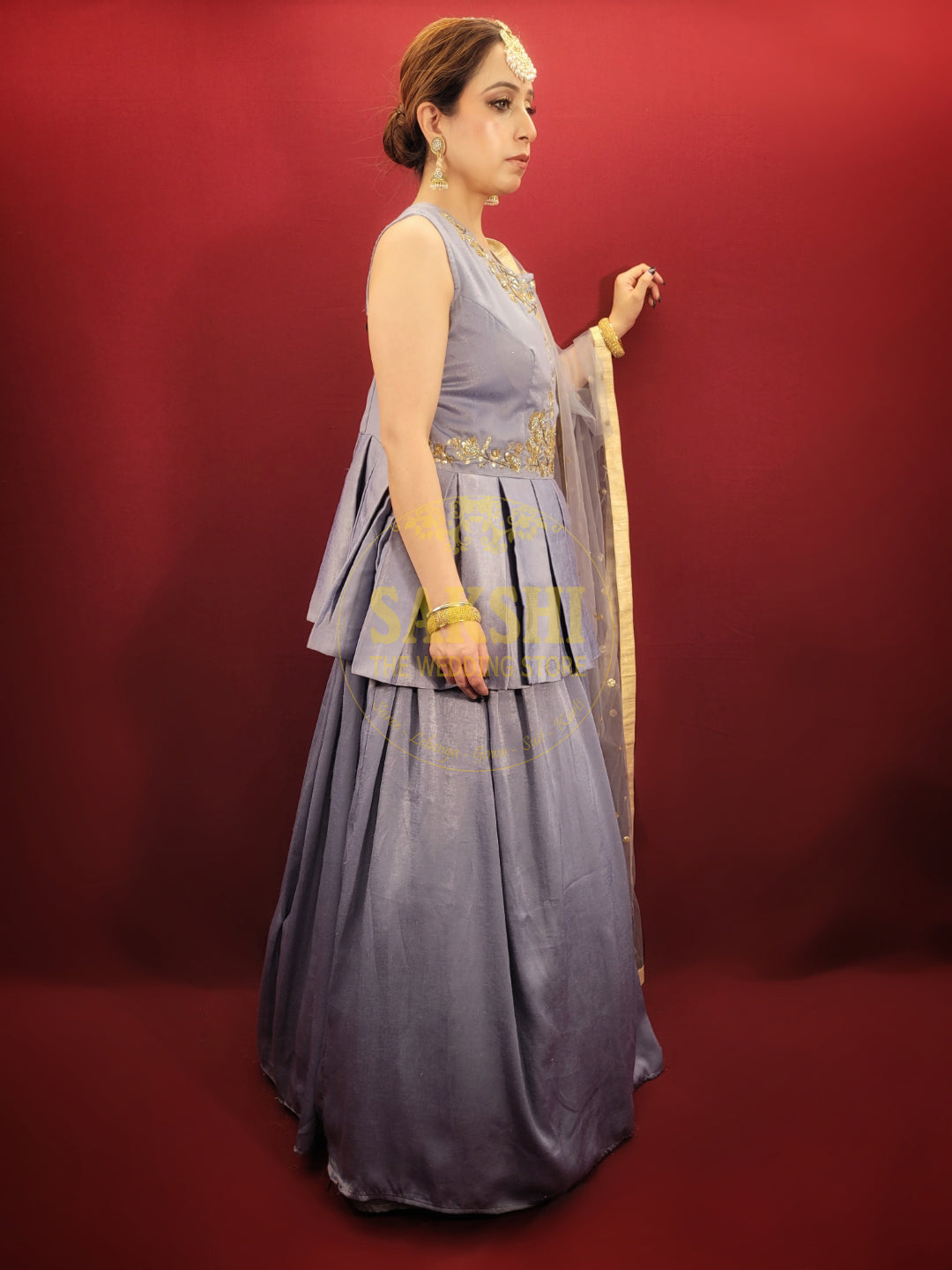 Indo-Western Party Wear Lehenga