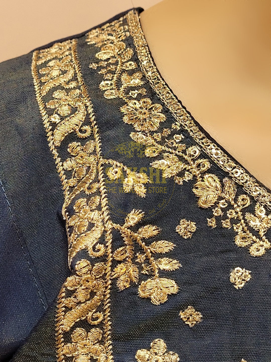 Blue Straight Suit Set for Women