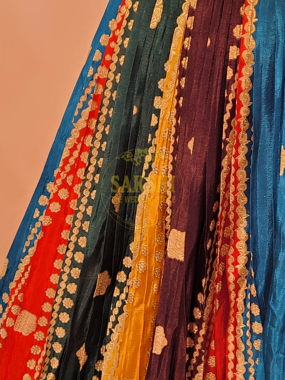 Multicolor Ready to Wear Designer Lehenga Choli Set for Women