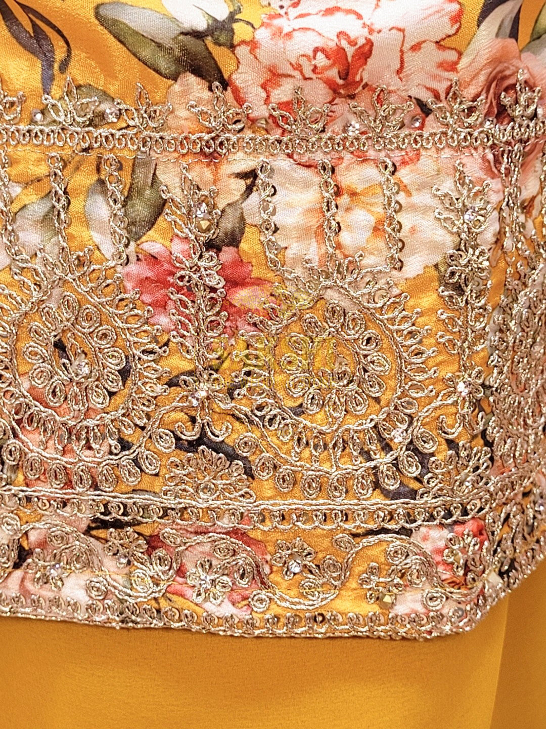 Silk Blend Haldi Outfit for Women