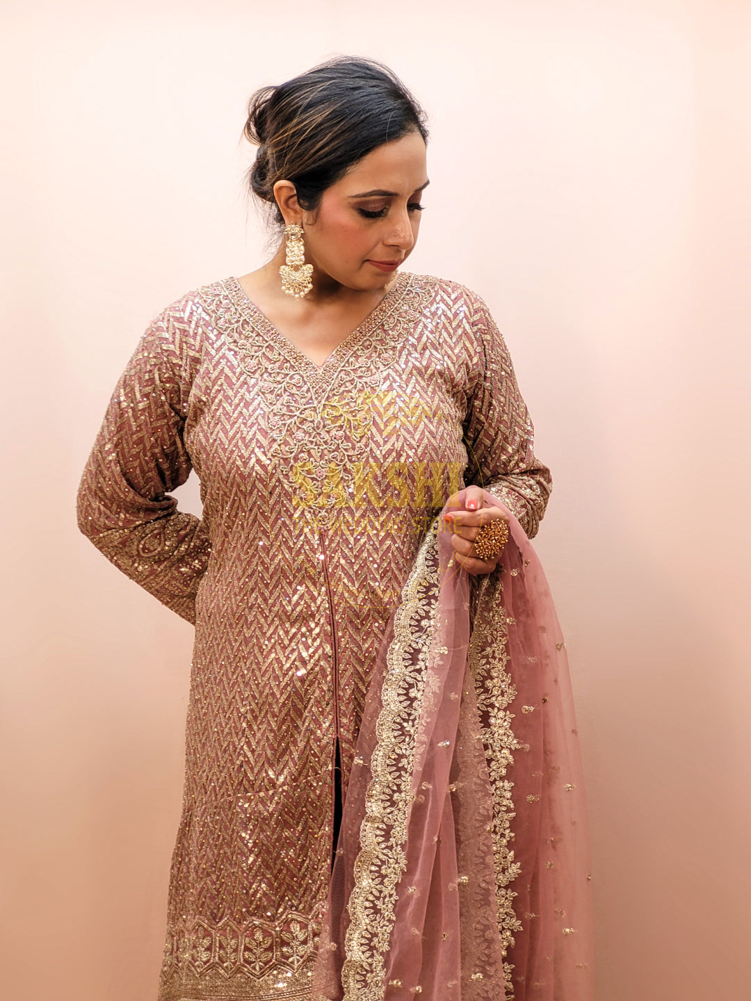 Heavy Wedding Pakistani Sharara Suit for Women