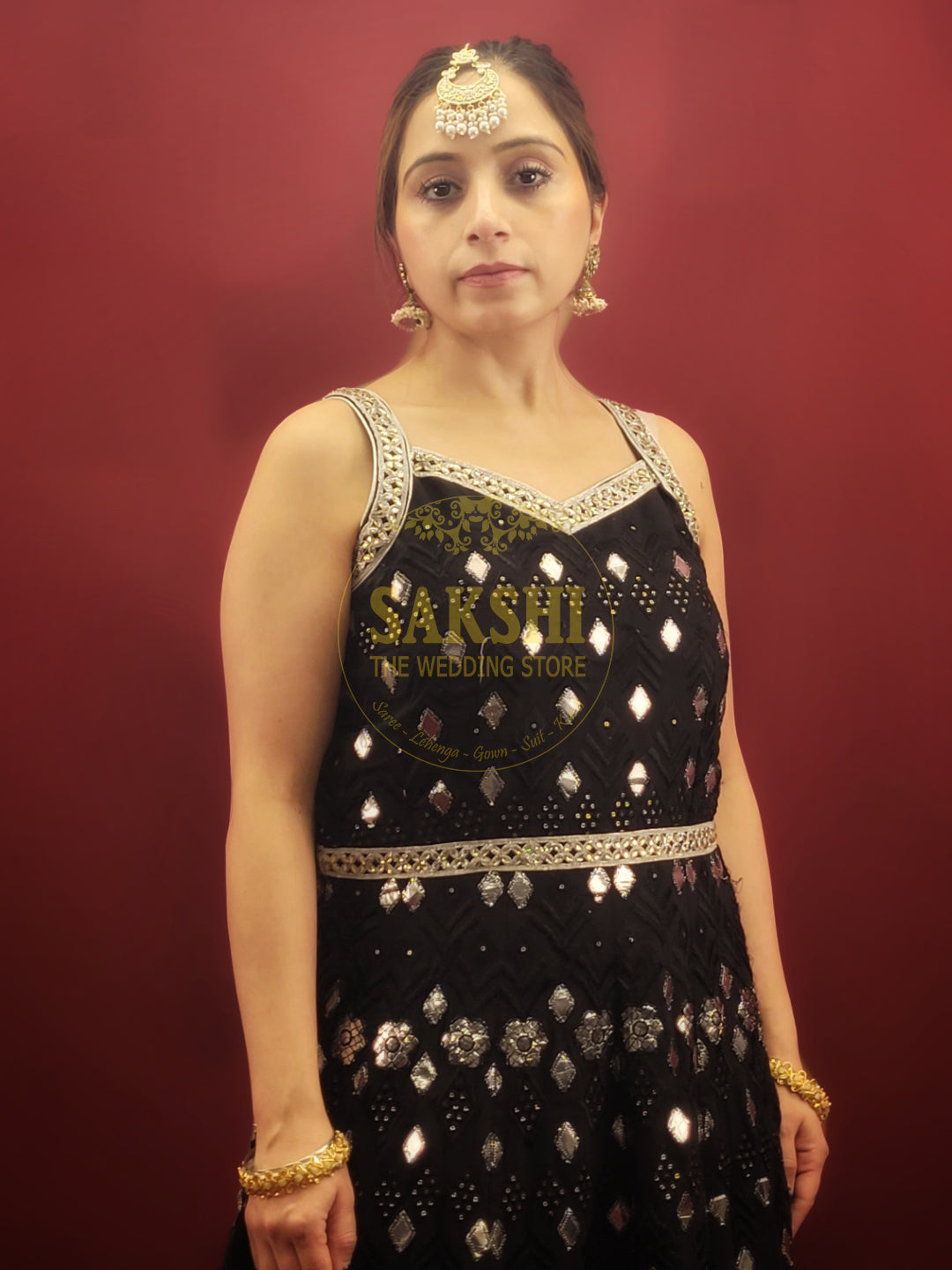 Indian Ethnic Anarkali Suit with Sharara