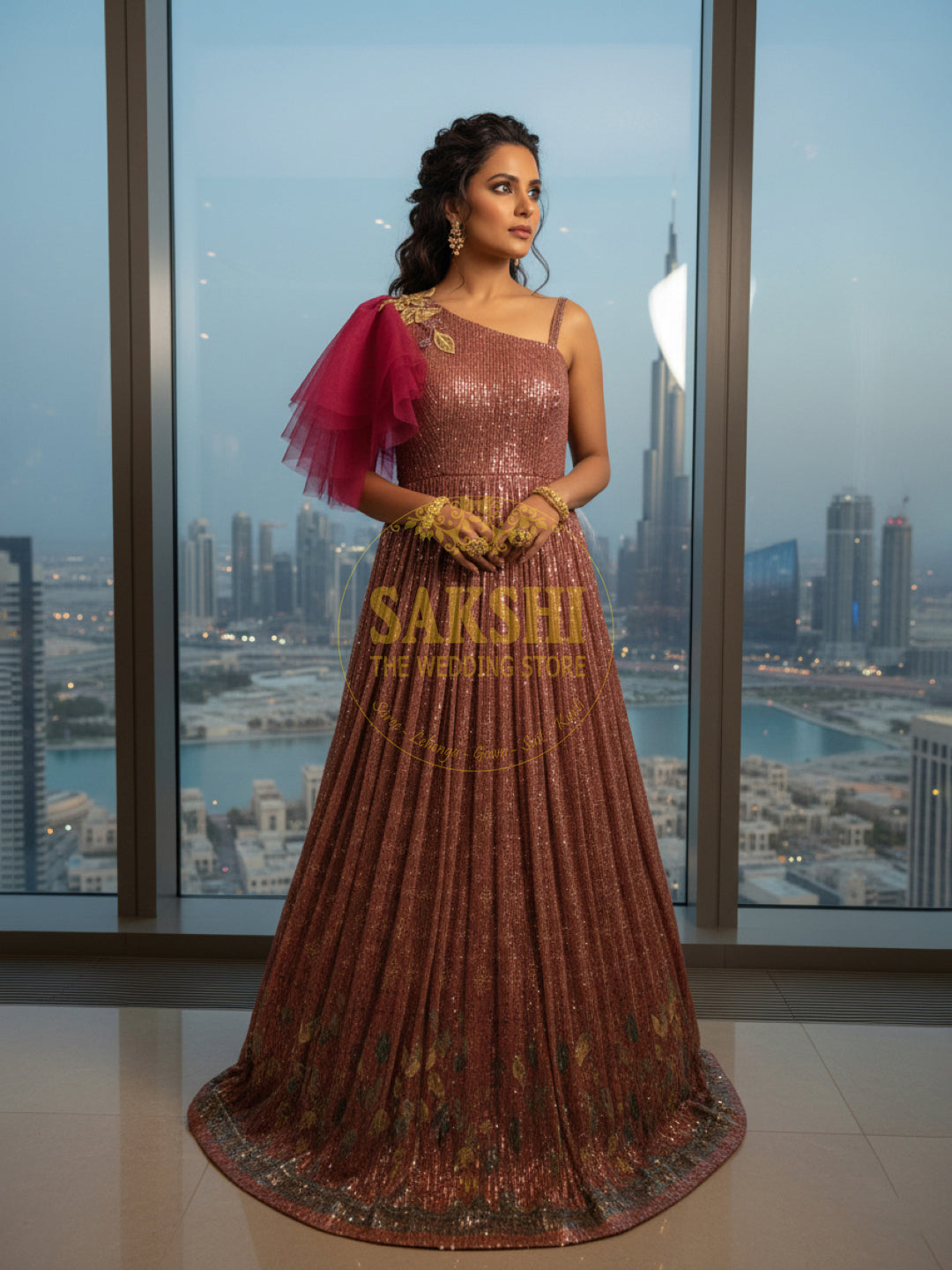 Elegant Engagement Party Gown