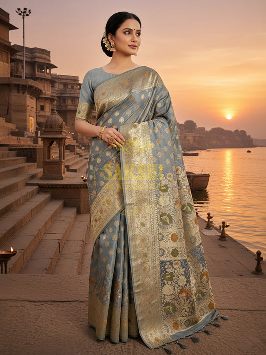 Party Wear Banarasi Saree