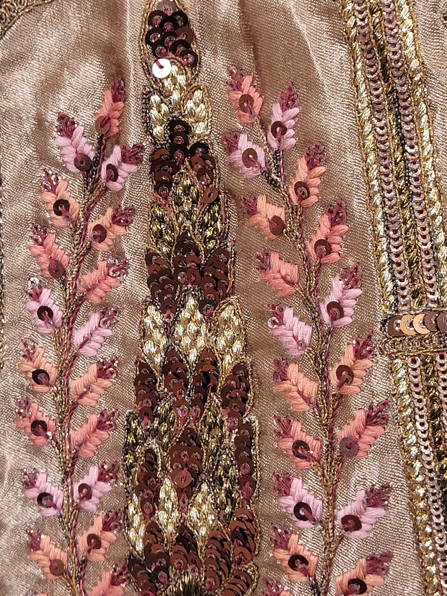 Golden Velvet Heavy Flare Lehanga with Double Dupatta