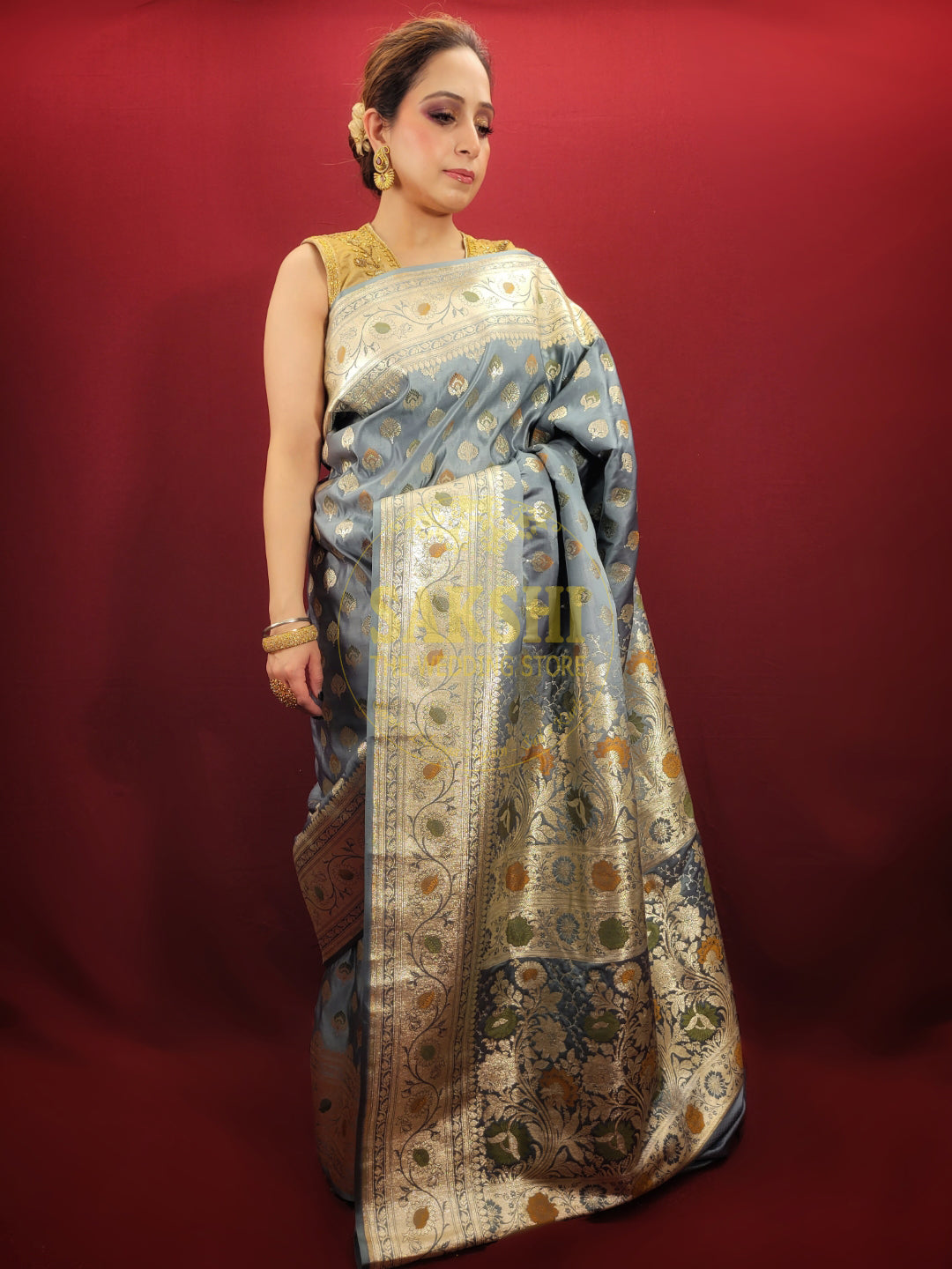 Party Wear Banarasi Saree
