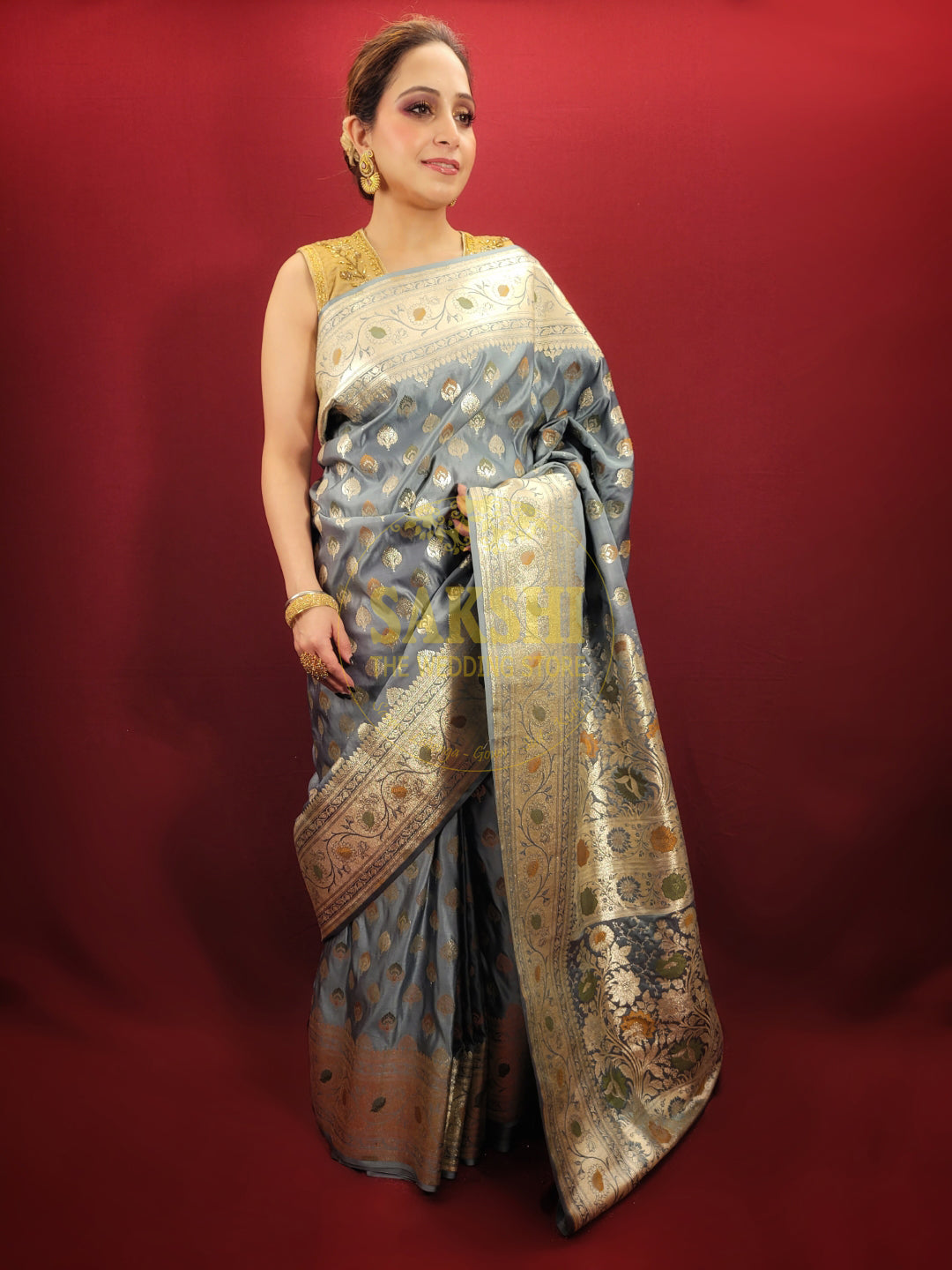 Party Wear Banarasi Saree