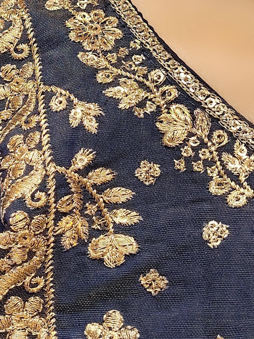 Blue Straight Suit Set for Women