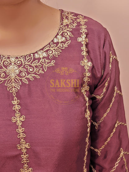 Heavy Embroidered Pakistani Sharara Suit