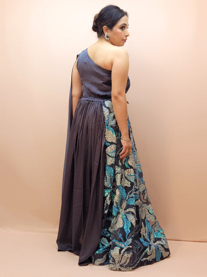 Wedding and Cocktail Sequinned Party Dress for Women
