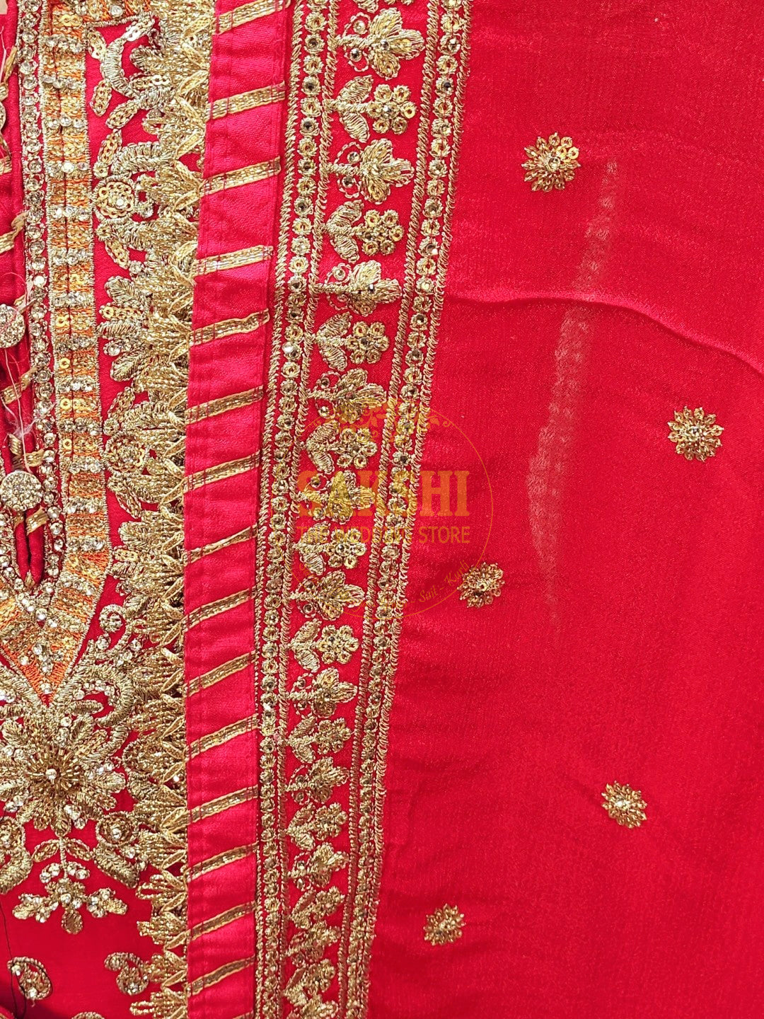 Heavy Embroidered Pakistani Sharara Suit