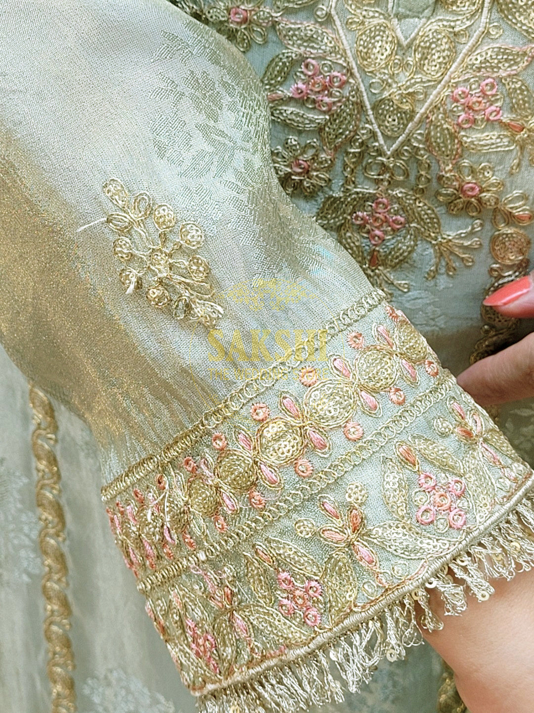 Heavy Embroidered Pakistani Kurta Set for Women