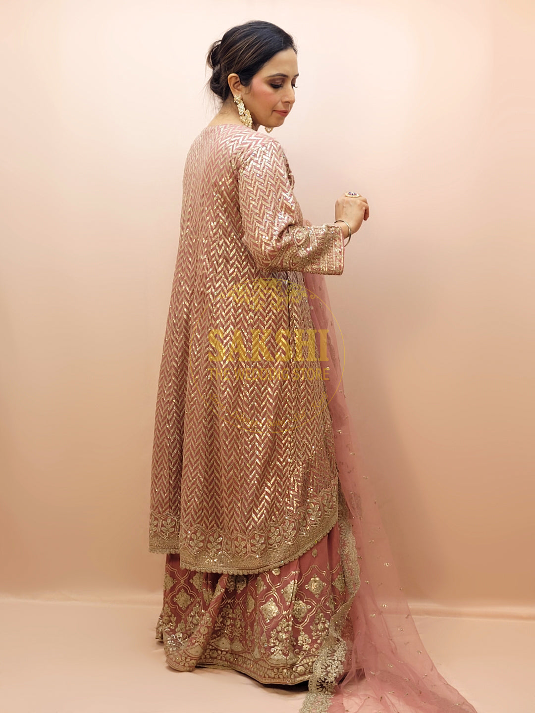 Heavy Wedding Pakistani Sharara Suit for Women