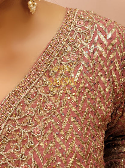 Heavy Wedding Pakistani Sharara Suit for Women