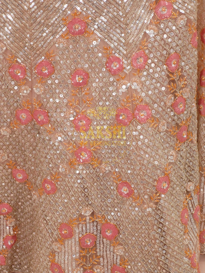 Ivory Water Sequins Lehenga